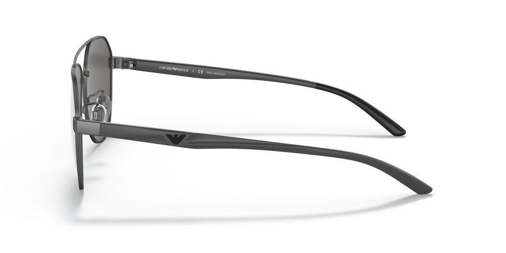 Emporio Armani  0EA2129D 3003Z3 59 Matte Gunmetal/ Polar Grey Mirror Silver 59 / Plastic / Plastic