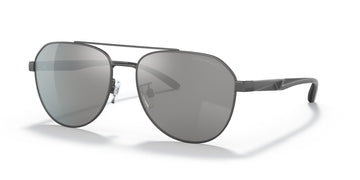 Emporio Armani  0EA2129D 3003Z3 59 Matte Gunmetal/ Polar Grey Mirror Silver 59 / Plastic / Plastic