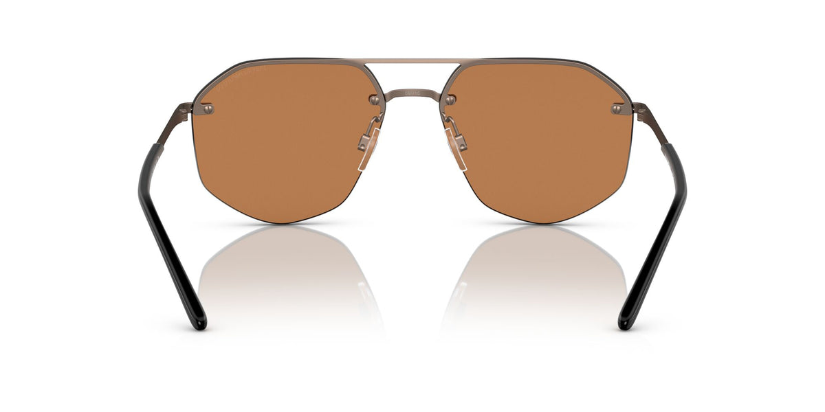 Emporio Armani EA 2132 Matte Bronze / Brown 59 / Polyamide / Metal / Metal