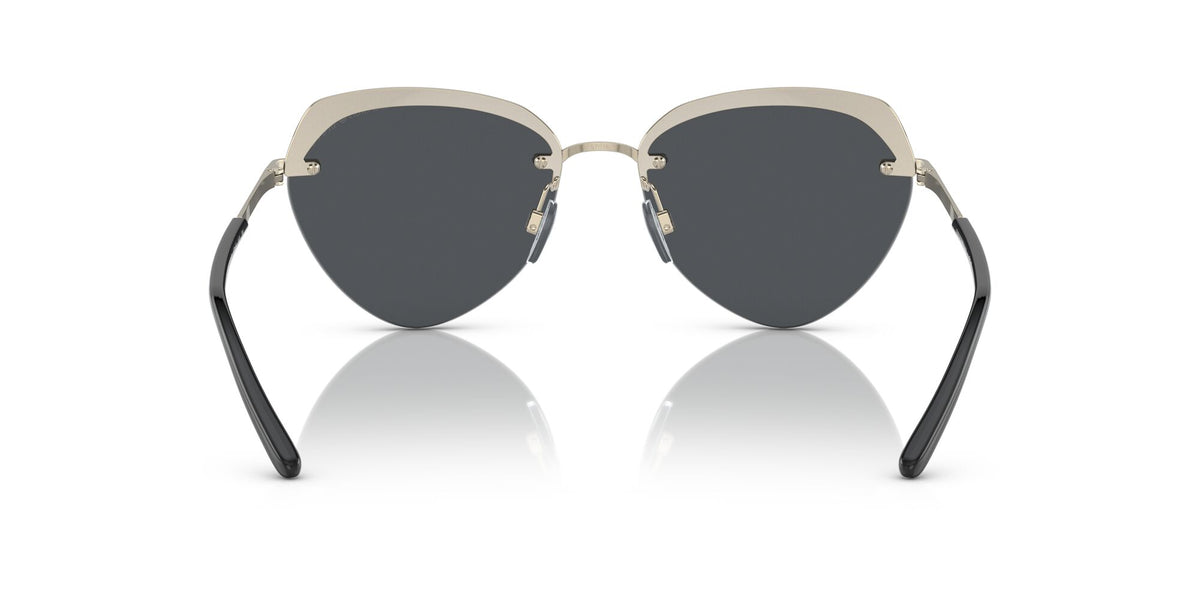 Emporio Armani EA 2133 Shiny Pale Gold / Dark Grey 57 / Polyamide / Metal / Metal
