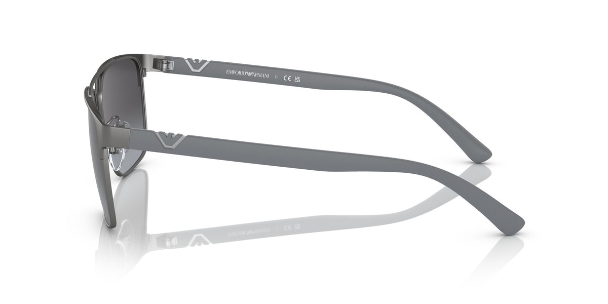 Emporio Armani EA 2134 Matte Gunmetal / Gradient Grey 58 / Plastic