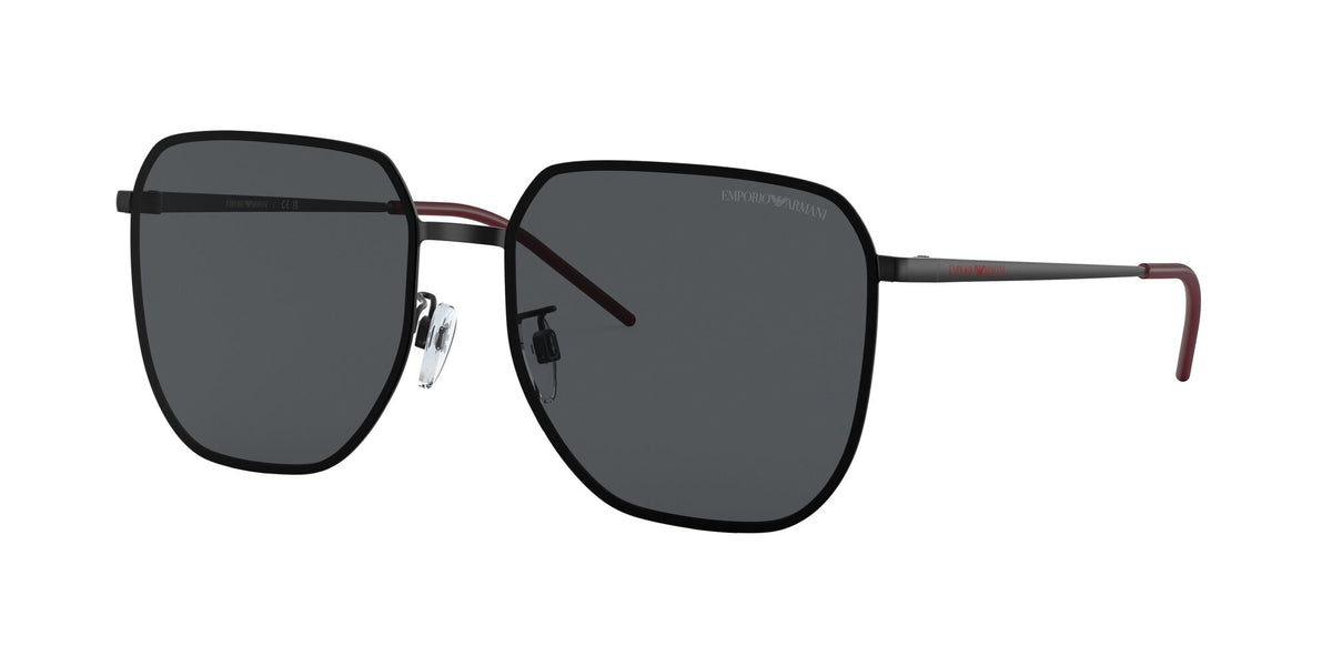 Emporio Armani  0EA2135D 319187 60 Matte Black/ Dark Grey 60 / Polycarbonate / Metal / Metal