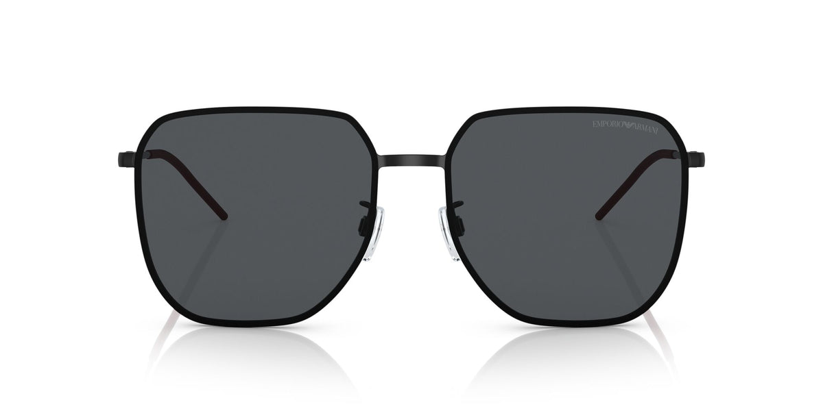 Emporio Armani  0EA2135D 319187 60 Matte Black/ Dark Grey 60 / Polycarbonate / Metal / Metal