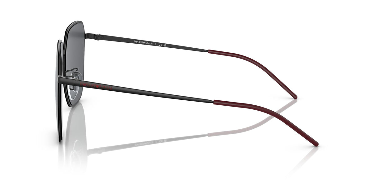 Emporio Armani  0EA2135D 319187 60 Matte Black/ Dark Grey 60 / Polycarbonate / Metal / Metal