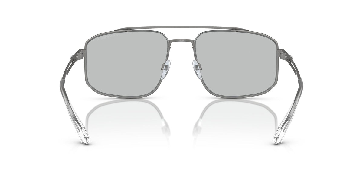 Emporio Armani  0EA2139 300387 57 Matte Gunmetal/ Light Grey 57 / Polyamide / Metal / Metal