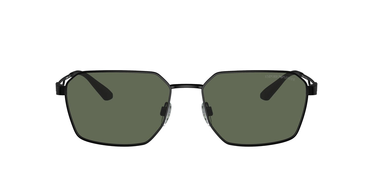 Emporio Armani  0EA2140 300171 57 Matte Black/ Dark Green 57 / Polycarbonate / Metal / Metal