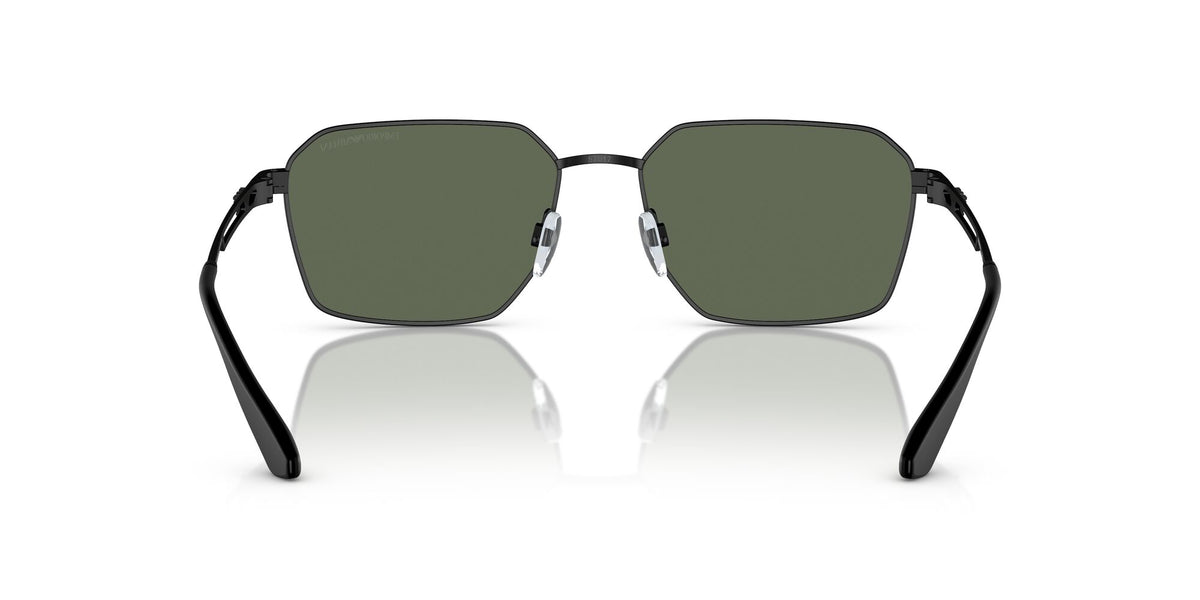 Emporio Armani  0EA2140 300171 57 Matte Black/ Dark Green 57 / Polycarbonate / Metal / Metal