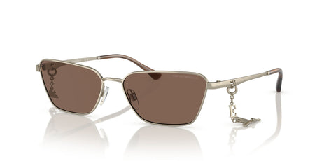Emporio Armani  0EA2141 301373 56 Shiny Pale Gold/ Dark Brown 56 / Polycarbonate / Metal / Metal