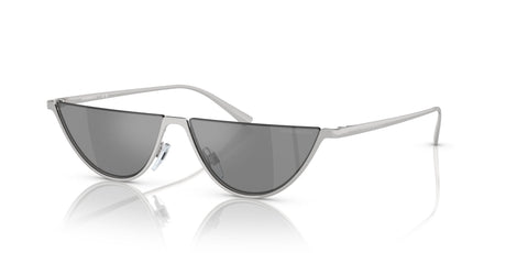 Emporio Armani  0EA2143 30156G 57 Shiny Silver/ Grey Mirror Silver 57 / Polycarbonate / Metal / Metal