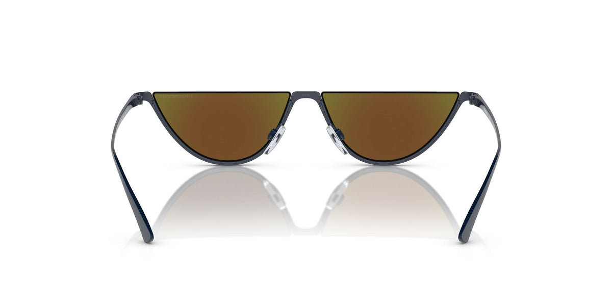 Emporio Armani  0EA2143 301925 57 Shiny Blue/ Green Mirror Light Blue 57 / Polycarbonate / Metal / Metal