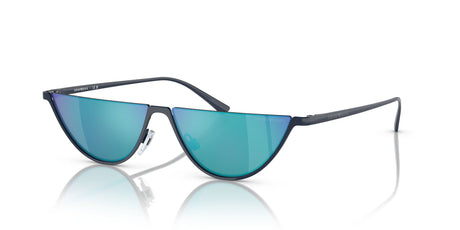 Emporio Armani  0EA2143 301925 57 Shiny Blue/ Green Mirror Light Blue 57 / Polycarbonate / Metal / Metal