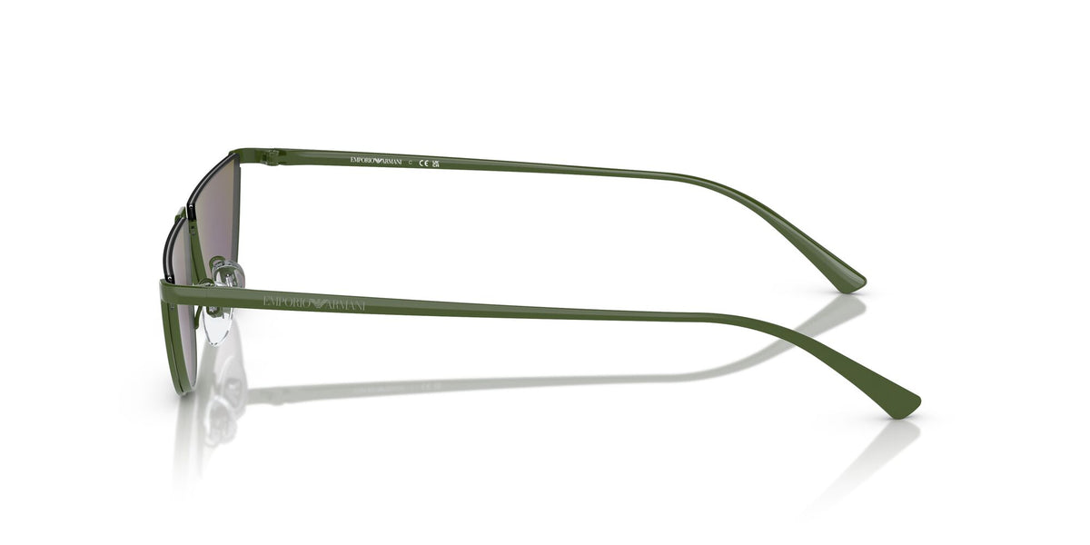 Emporio Armani  0EA2143 33488N 57 Shiny Green/ Green Mirror Green 57 / Polycarbonate / Metal / Metal