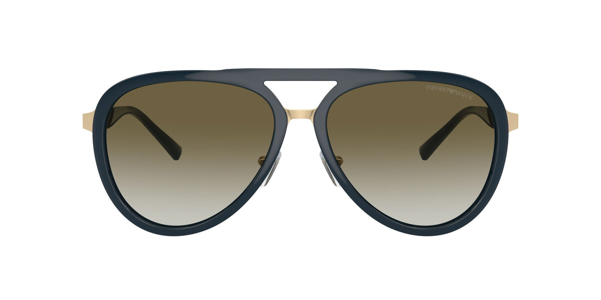Emporio Armani  0EA2145 33598E 59 Shiny Transparent Green/ Gradient Green 59 / Polycarbonate / Metal / Metal