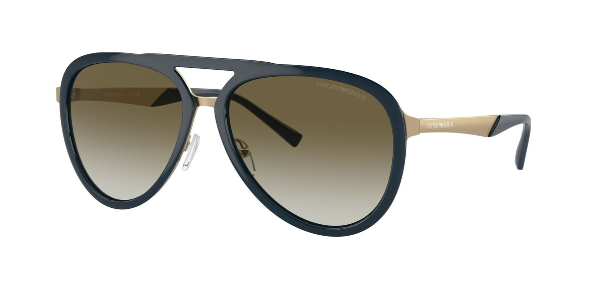 Emporio Armani  0EA2145 33598E 59 Shiny Transparent Green/ Gradient Green 59 / Polycarbonate / Metal / Metal