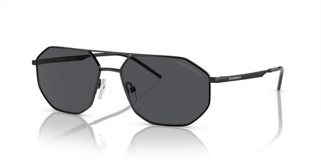 Emporio Armani 0EA2147 300187 58 Matte Black/ Dark Grey