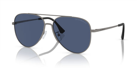 Emporio Armani  0EA2149D 300380 60 Matte Gunmetal/ Dark Blue 60 / Polycarbonate / Metal / Metal