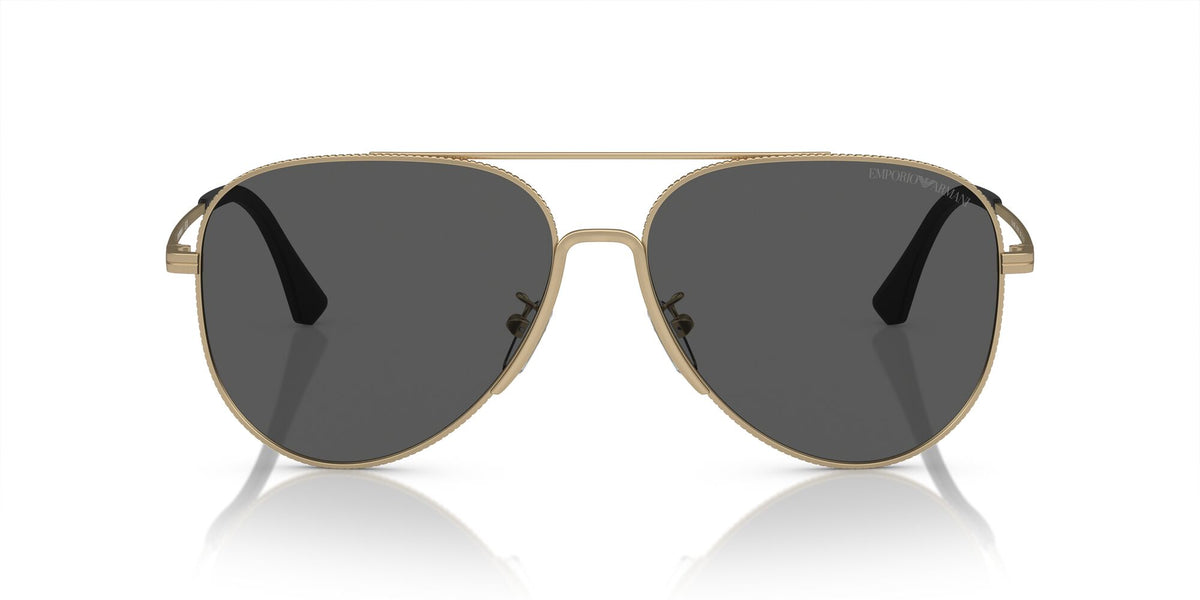 Emporio Armani  0EA2149D 337187 60 Matte Pale Gold/ Dark Grey 60 / Polyamide / Metal / Metal