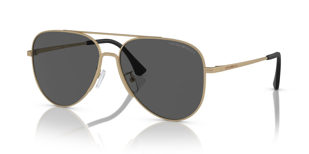 Emporio Armani  0EA2149D 337187 60 Matte Pale Gold/ Dark Grey 60 / Polyamide / Metal / Metal