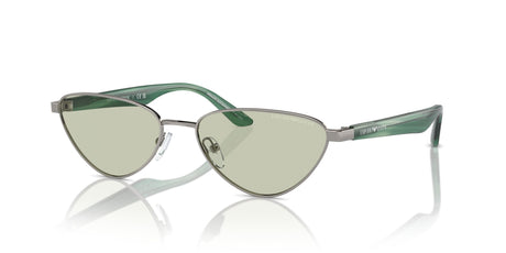Emporio Armani 0EA2153 3010/2 56 Shiny Gunmetal/ Light Green