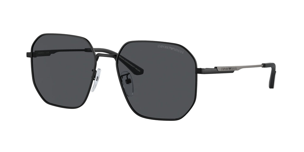 Emporio Armani 0EA2154D 300187 57 Matte Black/ Dark Grey