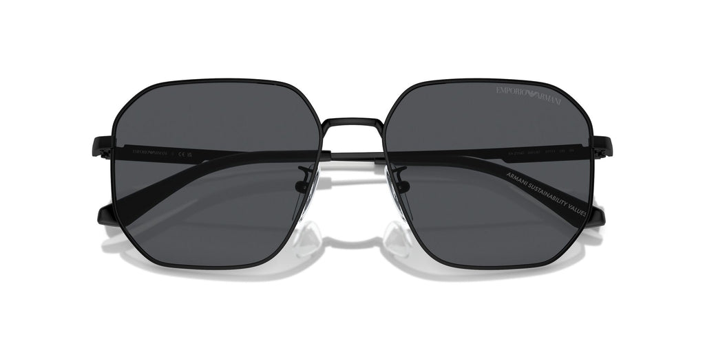 Emporio Armani 0EA2154D 300187 57 Matte Black/ Dark Grey