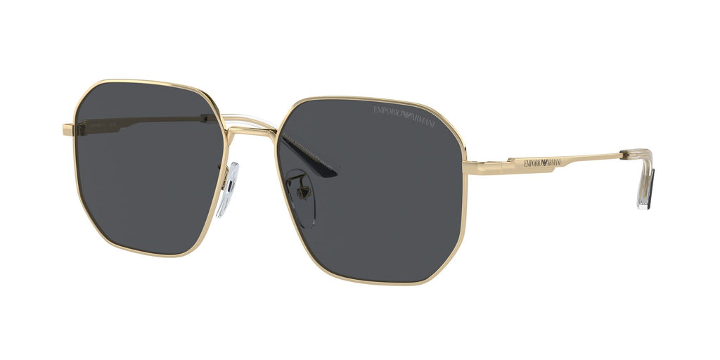 Emporio Armani 0EA2154D 301387 57 Shiny Pale Gold/ Dark Grey