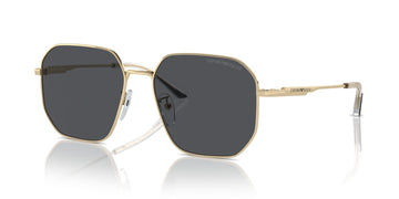 Emporio Armani 0EA2154D 301387 57 Shiny Pale Gold/ Dark Grey