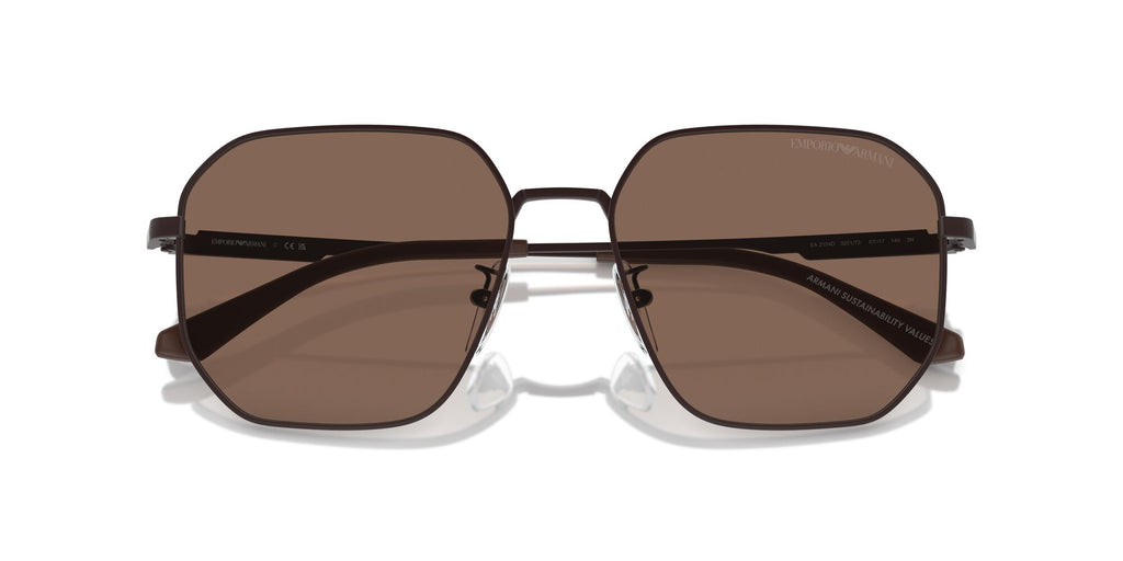 Emporio Armani 0EA2154D 320173 57 Matte Brown/ Dark Brown