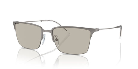 Emporio Armani 0EA2155 3003/3 58 Matte Gunmetal/ Light Brown