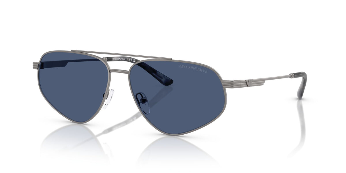 Emporio Armani  0EA2156 300380 59 Matte Gunmetal/ Dark Blue