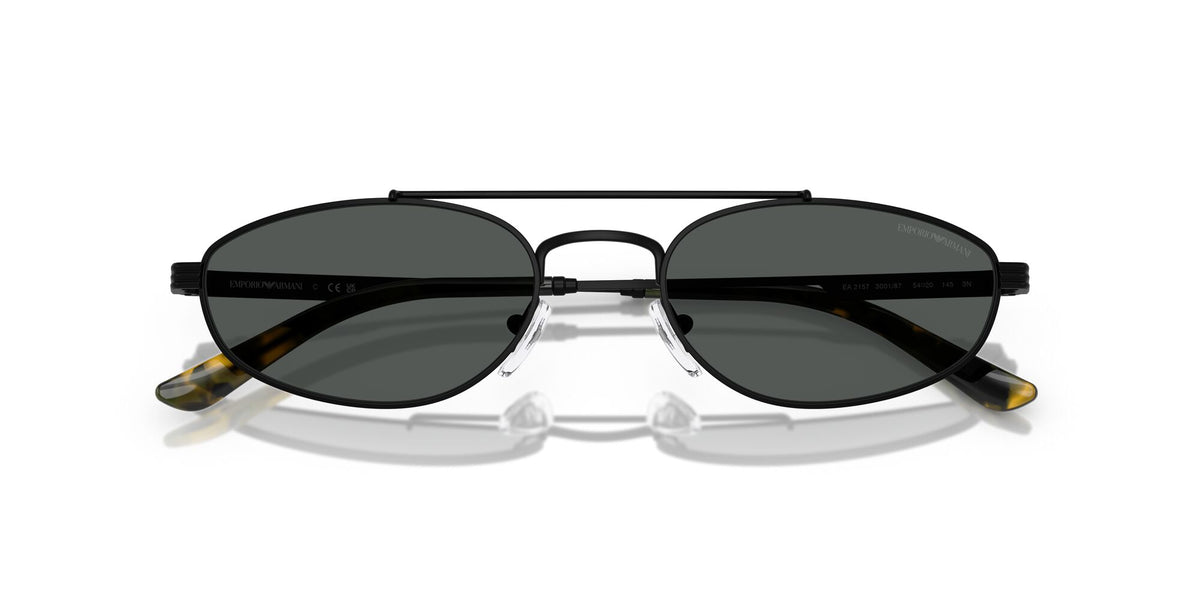 Emporio Armani  0EA2157 300187 54 Matte Black/ Dark Grey