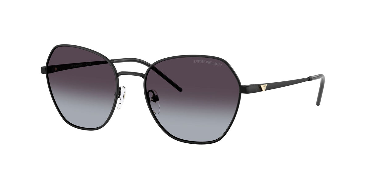 Emporio Armani  EA2161 30018G 55 Matte Black / Grey Gradient