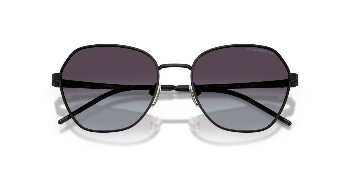 Emporio Armani  EA2161 30018G 55 Matte Black / Grey Gradient