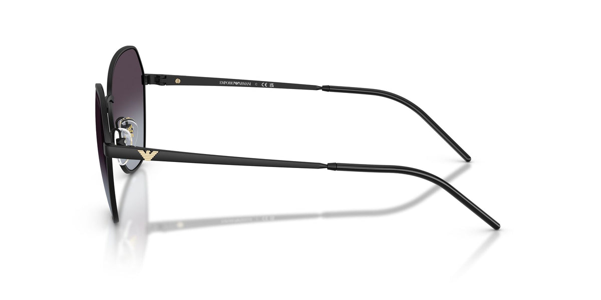 Emporio Armani  EA2161 30018G 55 Matte Black / Grey Gradient