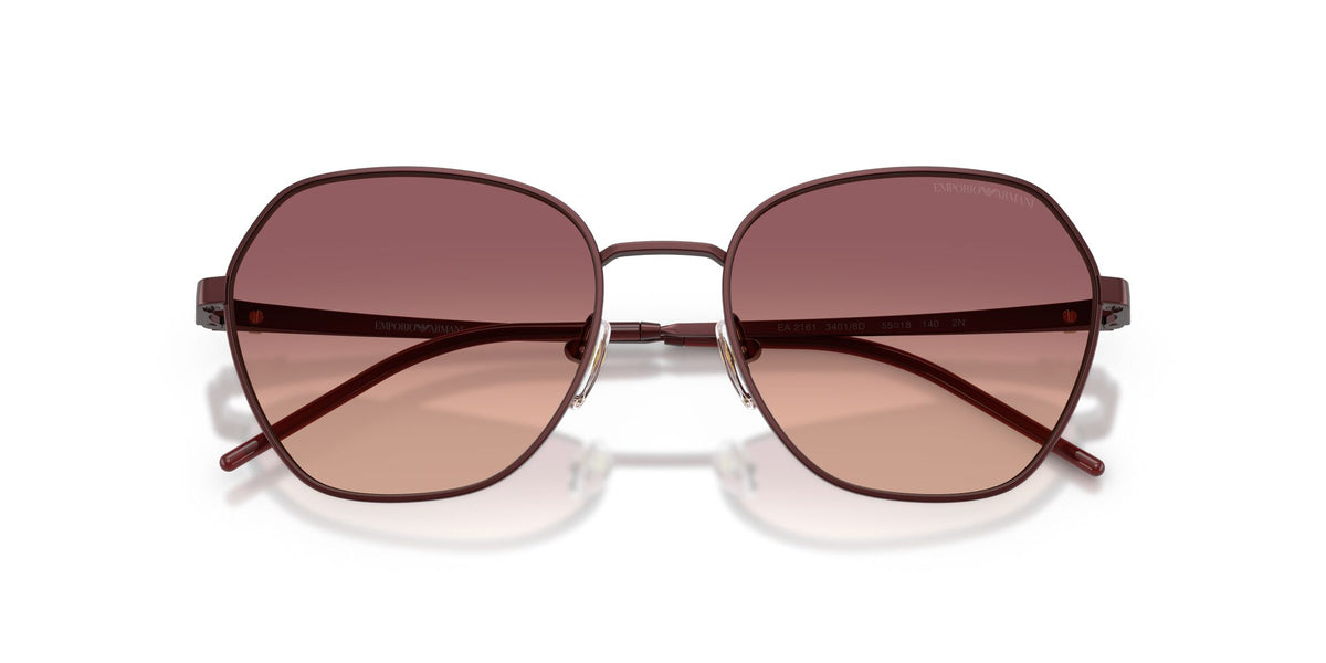 Emporio Armani  EA2161 34018D 55 Matte Bordeaux / Pink Gradient Violet