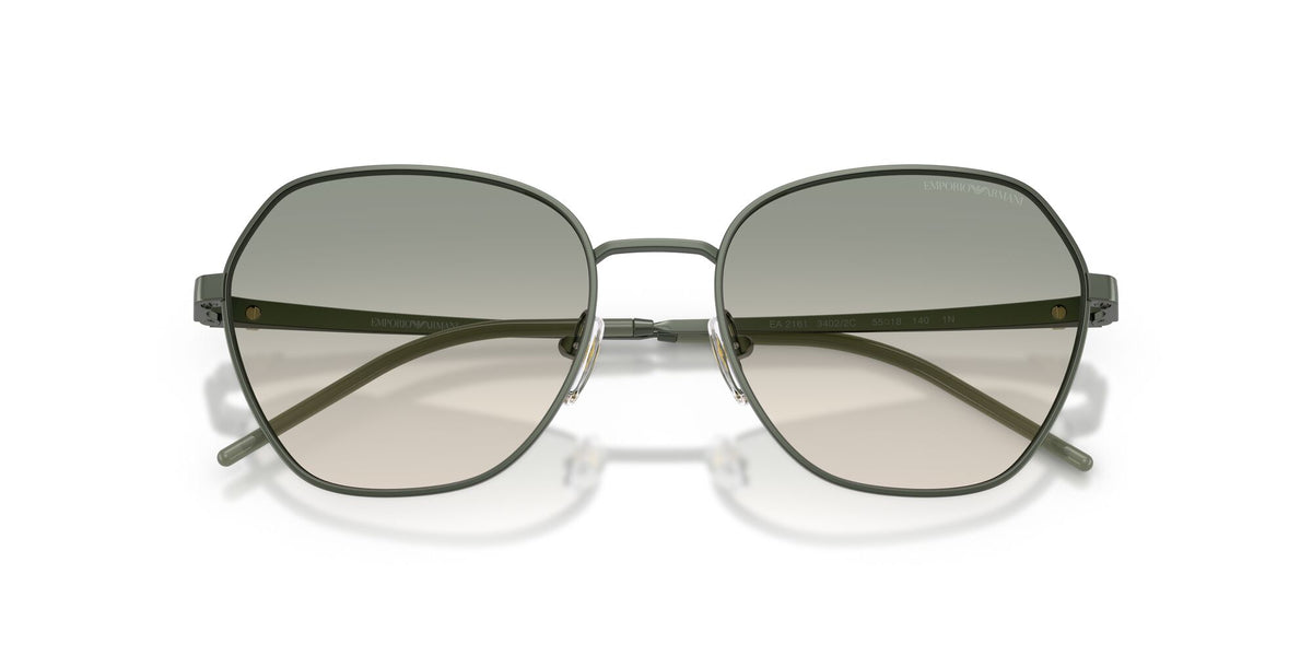 Emporio Armani  EA2161 34022C 55 Matt Agave / Green Gradient