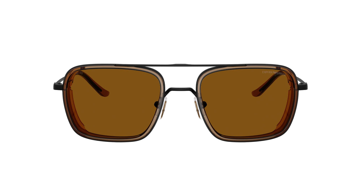 Emporio Armani  EA2162 300163 54 Matte Black / Dark Bronze