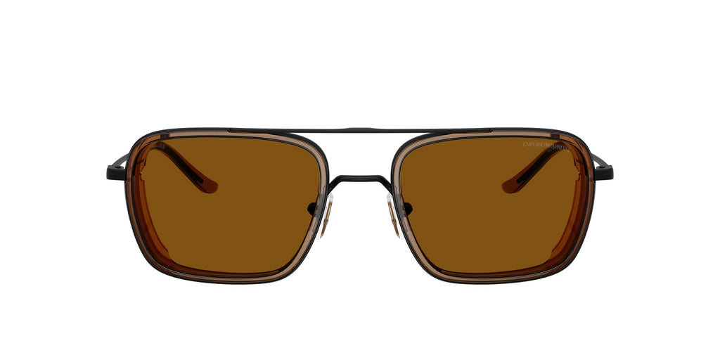 Emporio Armani  EA2162 300163 54 Matte Black / Dark Bronze