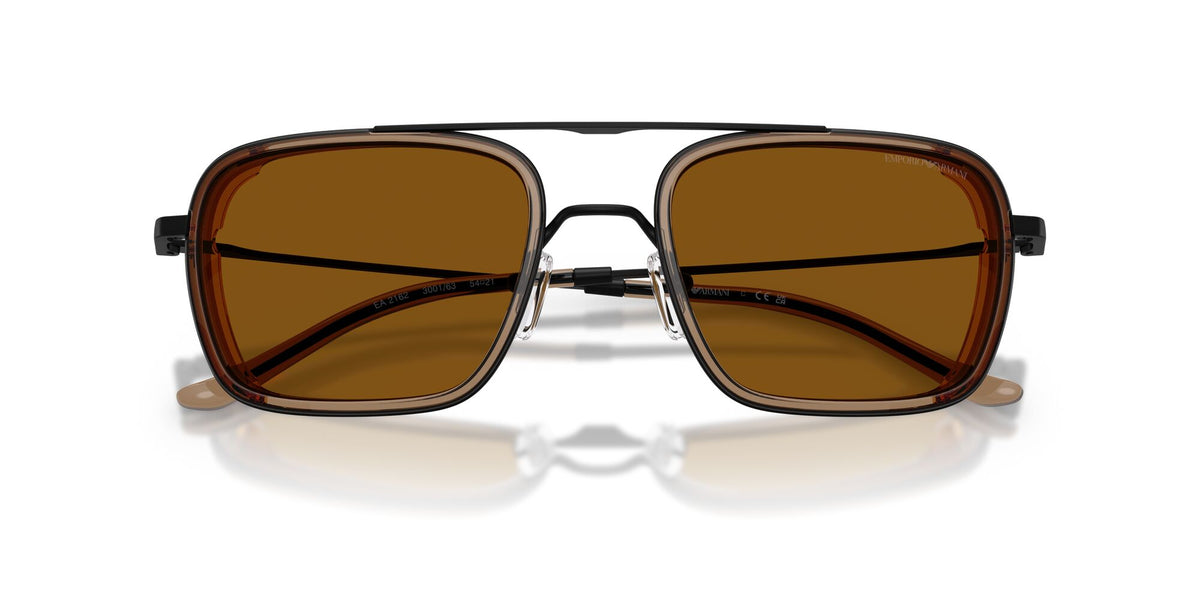 Emporio Armani  EA2162 300163 54 Matte Black / Dark Bronze