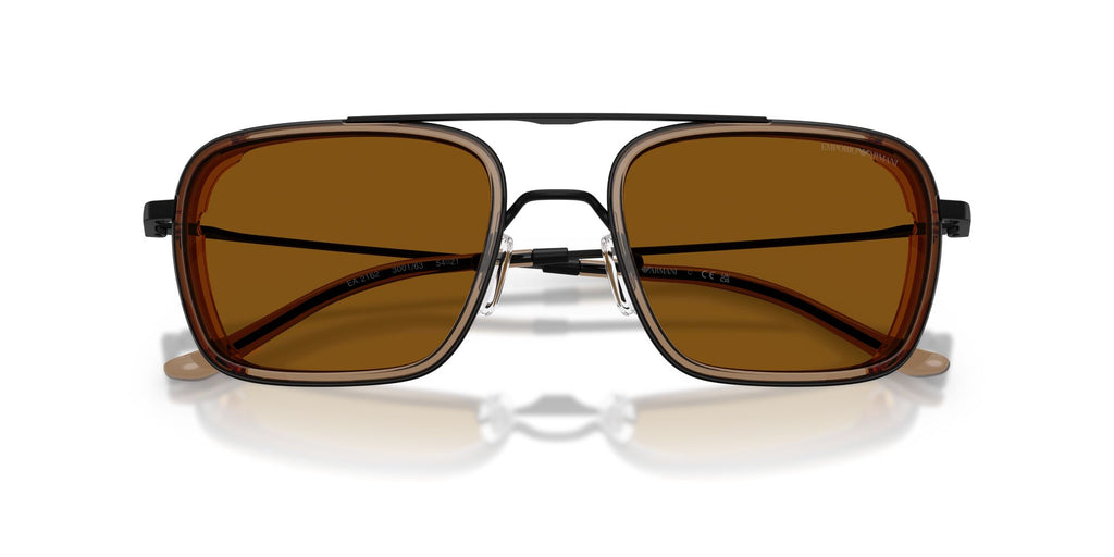 Emporio Armani  EA2162 300163 54 Matte Black / Dark Bronze