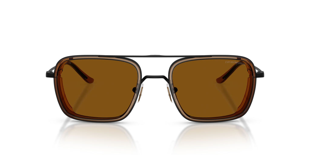 Emporio Armani  EA2162 300163 54 Matte Black / Dark Bronze