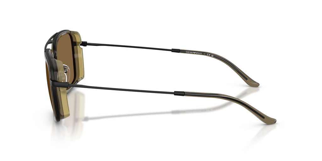 Emporio Armani  EA2162 300171 54 Matte Black / Dark Green