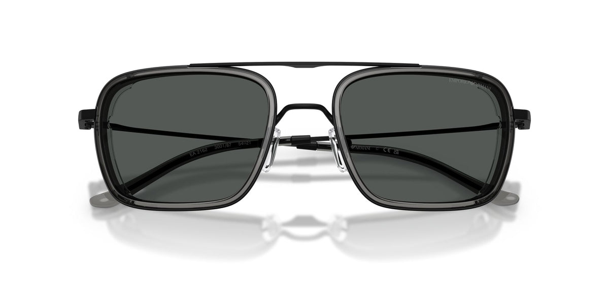 Emporio Armani  EA2162 300187 54 Matte Black / Smoke