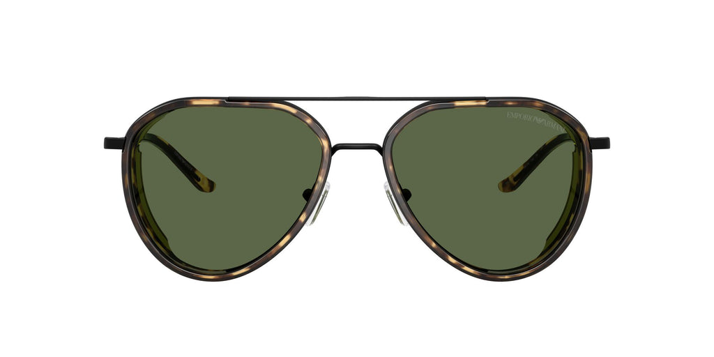 Emporio Armani  EA2163 300171 56 Matte Black / Dark Green