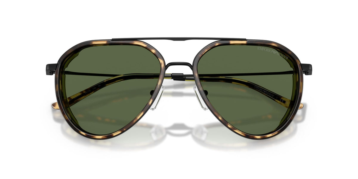 Emporio Armani  EA2163 300171 56 Matte Black / Dark Green