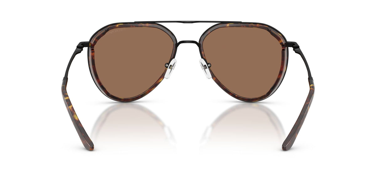 Emporio Armani  EA2163 300173 56 Matte Black / Dark Brown
