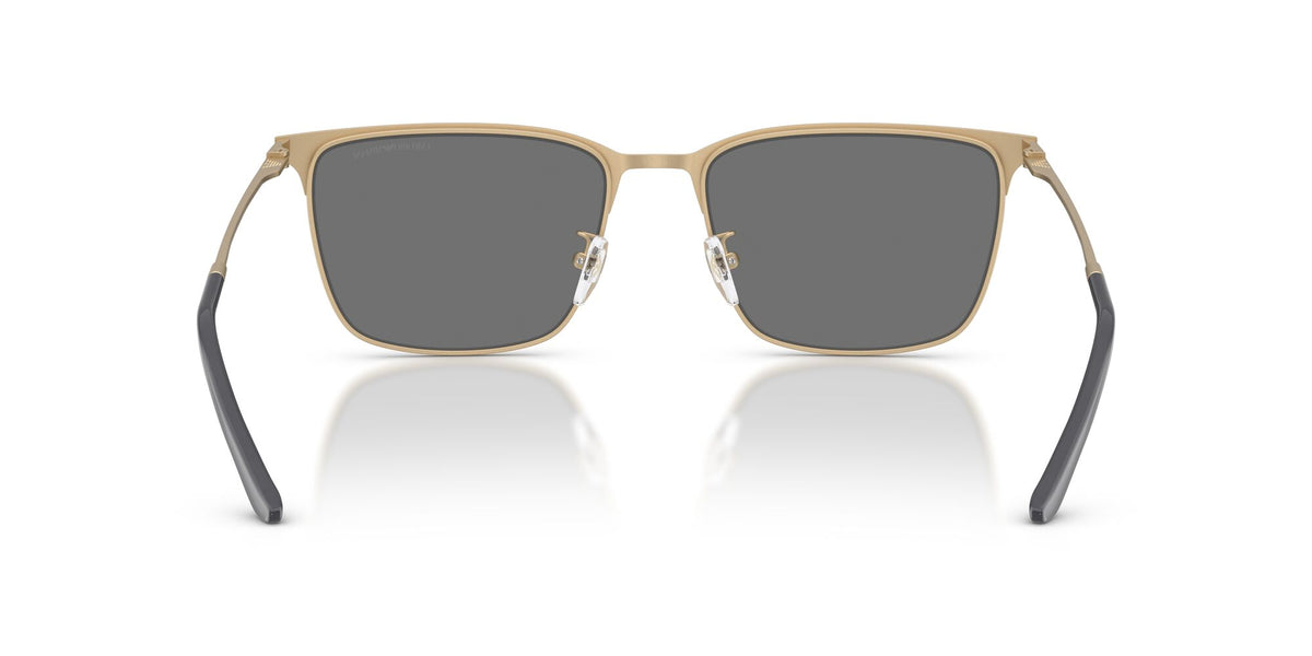 Emporio Armani  EA2164D 30026G 57 Matte Pale Gold / Grey Mirror Silver
