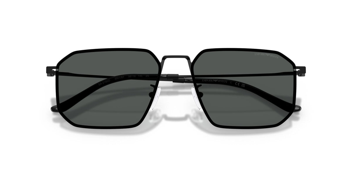 Emporio Armani  EA2165D 300187 58 Matte Black / Dark Grey