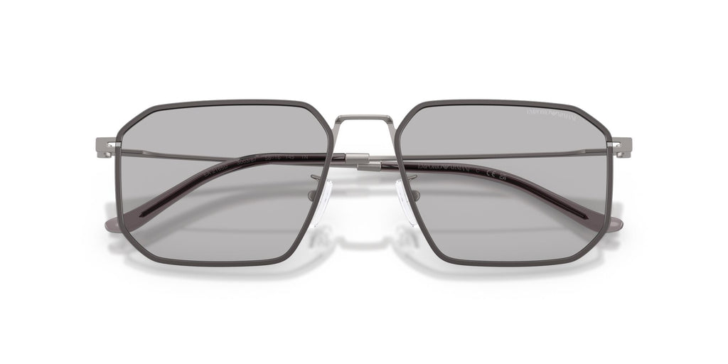 Emporio Armani  EA2165D 300387 58 Matte Gunmetal / Dark Grey