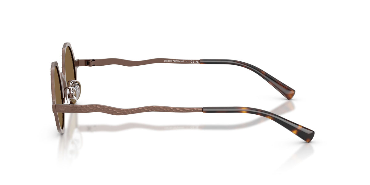 Emporio Armani 0EA2166 300473 41 Matte Bronze/ Brown